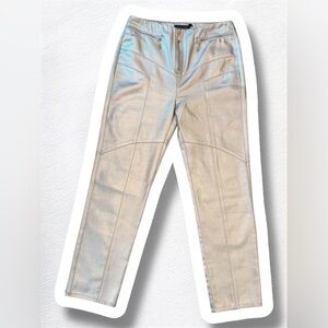 Gracia Silver Straight Leg Pants